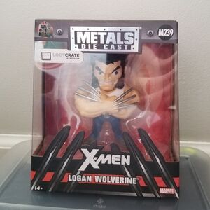NIB/NIP X-Men Loot Crate Exclusive Logan Wolverine Metals Diecast Figure M239